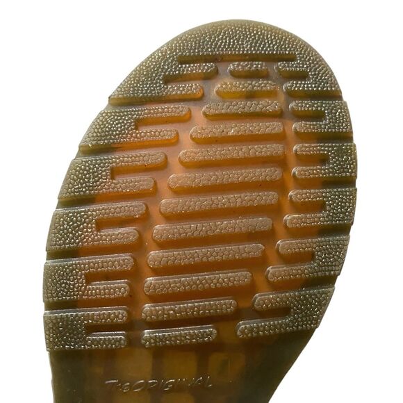 Dr Martens Smooth Leather 1460 Boots Women Sz 9 EU 41 Burgundy Combat Grunge - Picture 6 of 10